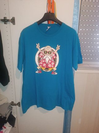 Camiseta Maestro Roshi Azul
