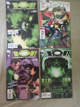 12 comics ION grapa DC INGLES buen estado