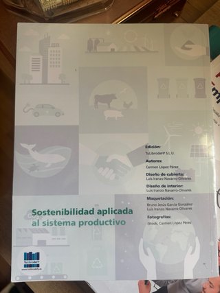 Libro FP Grado Superior Sostenibilidad