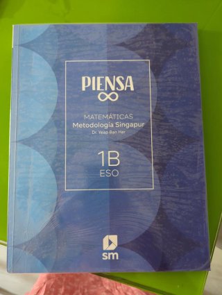 Matemáticas, metodología Singapur, 1 ESO, Piensa
