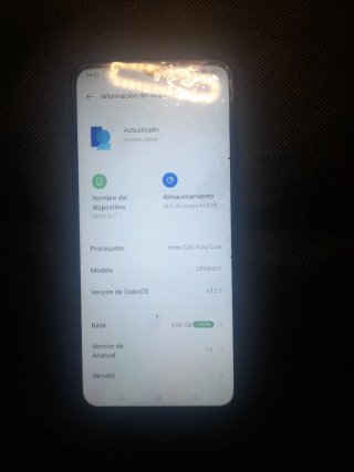Teléfono Oppo Multicolor