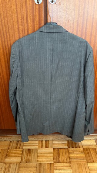 Americana Tommy Hilfiger Gris Rayas