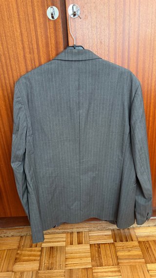 Americana Tommy Hilfiger Gris Rayas