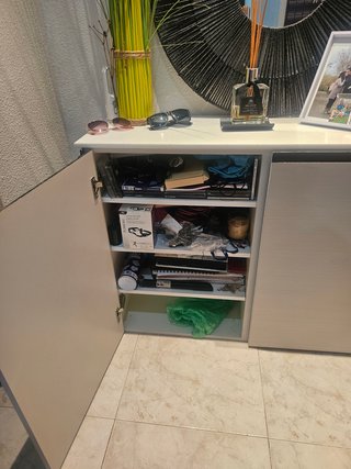 Mueble de salón/entrada blanco