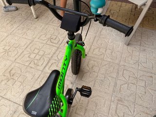 Bicicleta infantil Monty 14 verde