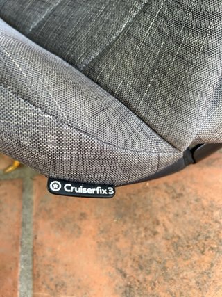 Kiddy Cruiserfix3 cadireta de cotxe Gris