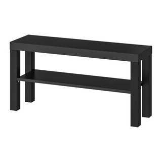 Mueble TV LACK IKEA negro 90x26x45
