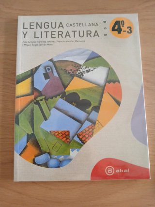 Lengua castellana y literatura Eso 4° - 3 Libros