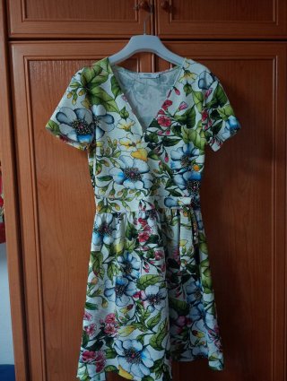 Vestido estampado flores Formula Joven