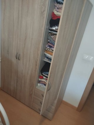 Armario 3 puertas madera