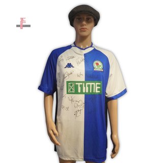 Blackburn Rovers 2001/02 - Home Jersey - Signed