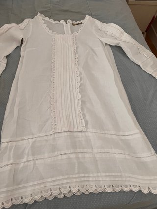 Vestido Pedro del Hierro blanco