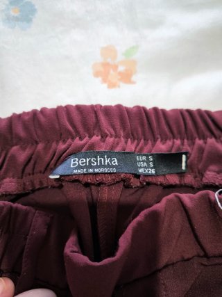 Pantalón Bershka mujer morado