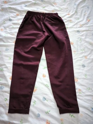 Pantalón Bershka mujer morado
