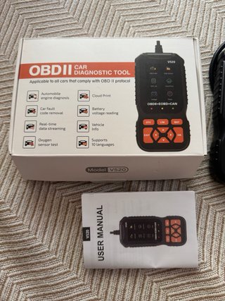 Herramienta Diagnóstico Coche OBDII V520