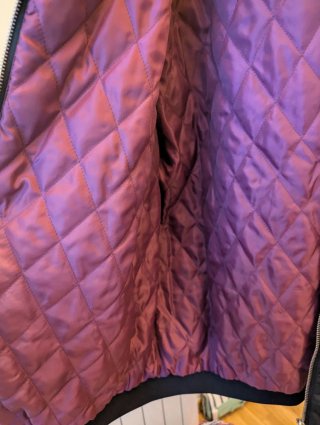 Chaqueta bomber Slowlove XL negra