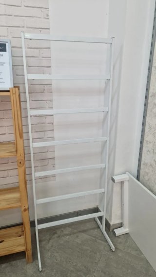 Colgador de pañuelos metálico blanco