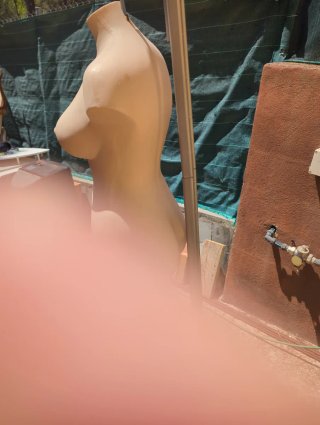 Maniquí mujer talla grande