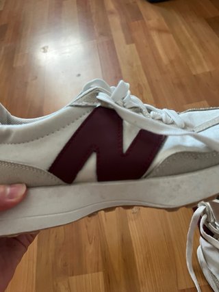 New Balance Bambas Beige y Blanco
