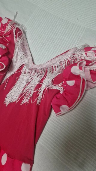 Vestido Flamenca Lunares 6-7 años