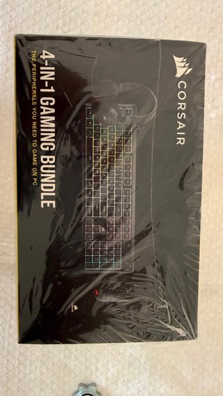 Pack Gaming Corsair 4 en 1: K55, Harpoon, HS35