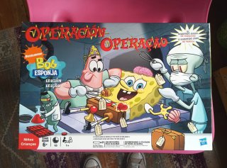 Operación Bob Esponja Juego de Mesa