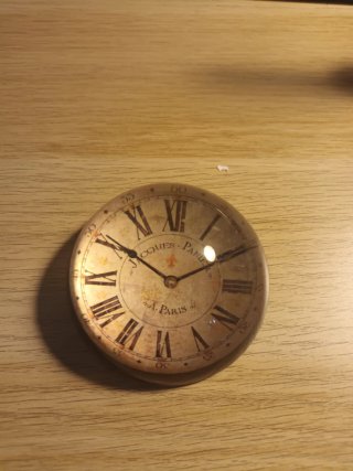 Pisapapeles Lupa Reloj Vintage Jacques