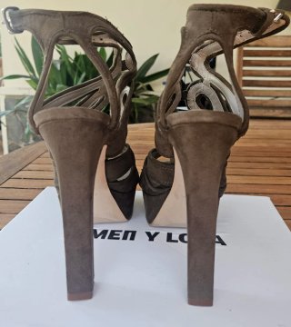Zapatos de tacón altos Zara Talla 38