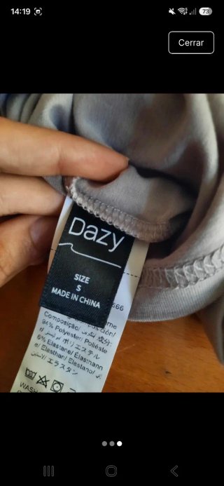 Camiseta gris manga corta