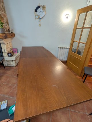 Mesa de comedor madera maciza