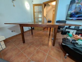 Mesa de comedor madera maciza