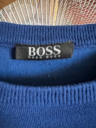 Maglione Uomo Boss Blu