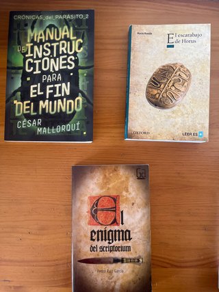 Pack 3 Libros juveniles