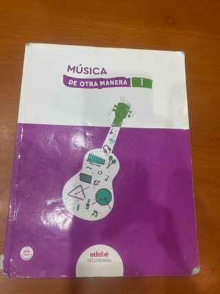 Libro Música 1 ESO De Otra Manera