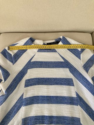 Jersey Zara Talla S tela de poncho
