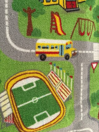 Alfombra infantil ciudad