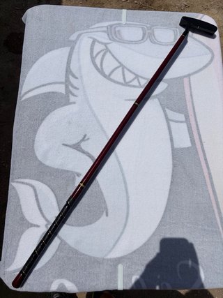 Set de golf desmontable con 2 pelotas