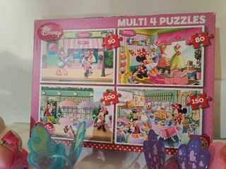 Pack Juguetes Muñeca, Carruaje, Puzzles y Más