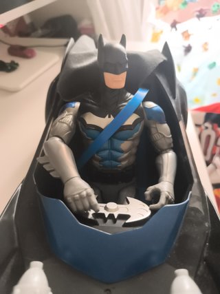 Figura Batman 30cm y su coche