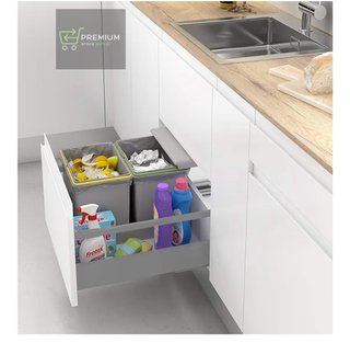 Cubos de Basura y Reciclaje con Tapa automática