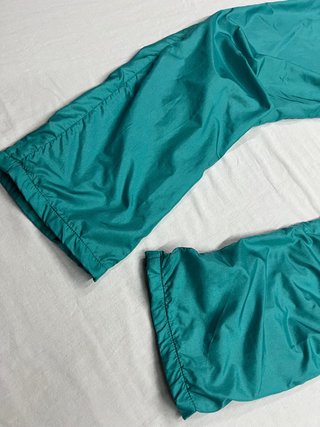 Pantaloni Tuta Adidas Vintage Nylon Smeraldo L