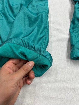 Pantaloni Tuta Adidas Vintage Nylon Smeraldo L