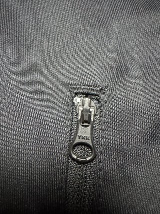 Nike Track Jacket Negra con Detalles Turquesa Rosa