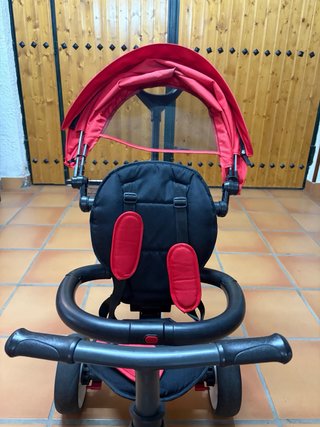 Triciclo RITO evolutivo rojo 3 en 1 en buen estado