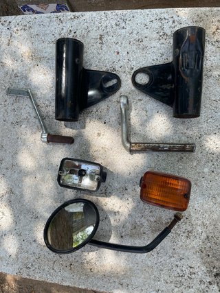 Despiece Bmw R 90 S Maleta izq soporte Piezas
