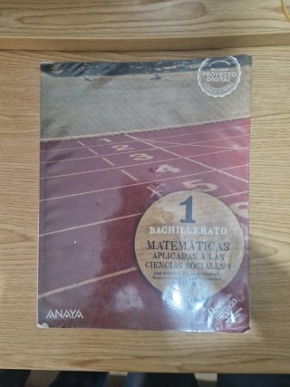 Matemáticas aplicadas a las Ciencias Sociales I...
