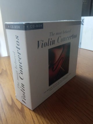 4 CDs: Los Conciertos de Violín Más Queridos