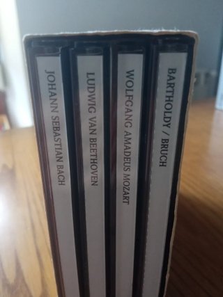 4 CDs: Los Conciertos de Violín Más Queridos