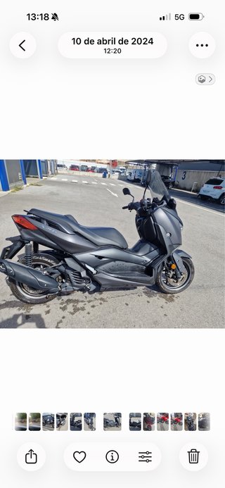 Moto Scooter Gris 2020