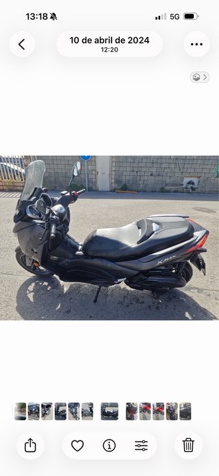 Moto Scooter Gris 2020